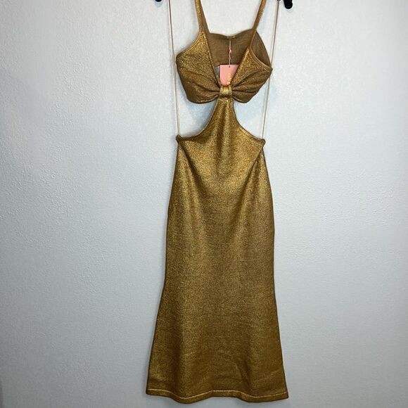 NWT Cult Gaia SERITA DRESS Large Revolve - Picture 2 of 16